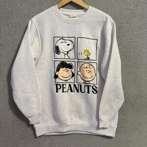 Peanuts Snoopy Woodstock Crewneck Sweatshirt M Men’s